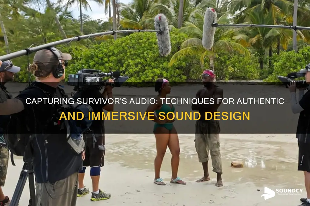 how does survivor capture sound