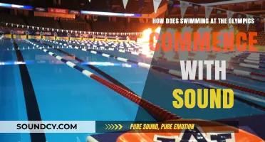 Olympic Swimming's Sonic Start: How Sound Kicks Off the Race