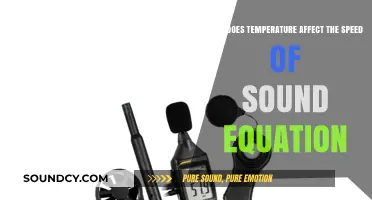 Temperature's Impact on Sound Speed: Unraveling the Equation's Secrets
