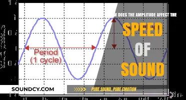 Amplitude's Impact: Does Sound Speed Change with Wave Intensity?