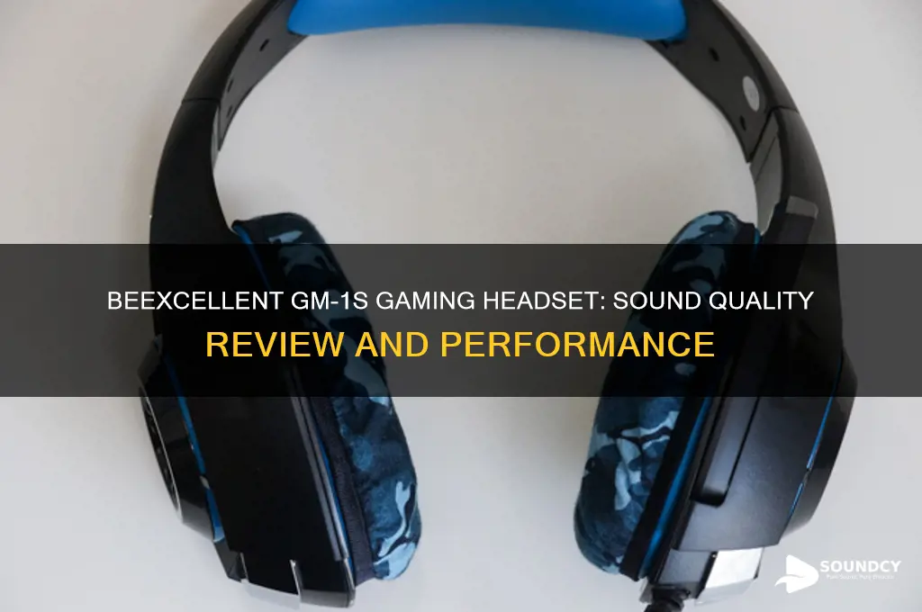 how does the beexcellent gaming headset gm-1s sound