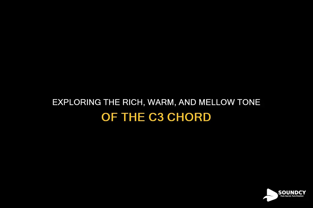 how does the chord c3 sound