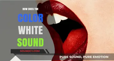 How Does White Sound? Exploring the Auditory Perception of Color