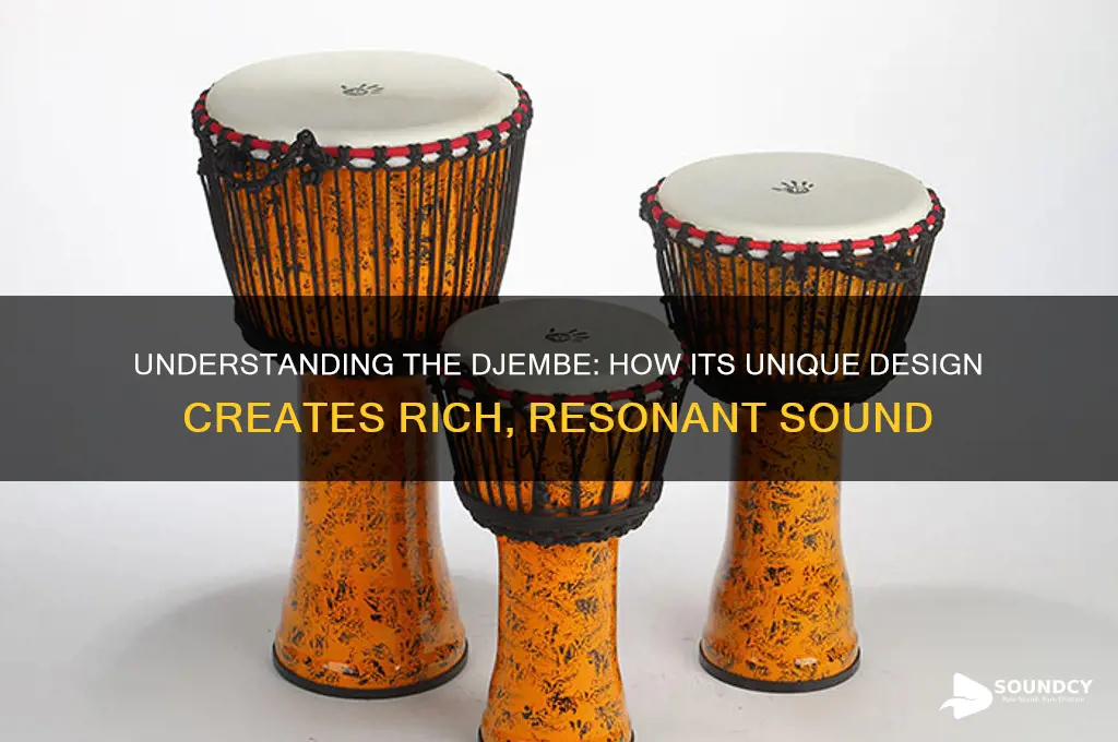 how does the djembe produce sound