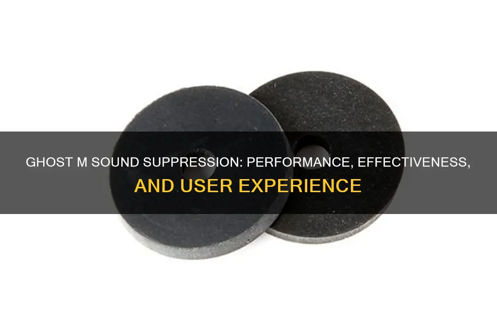 how does the ghost m rank in sound suppression
