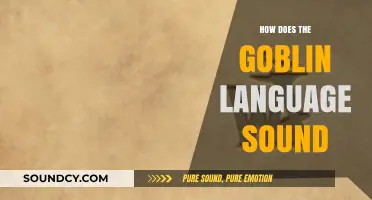 Unveiling the Mystical Tones: What Goblin Language Sounds Like