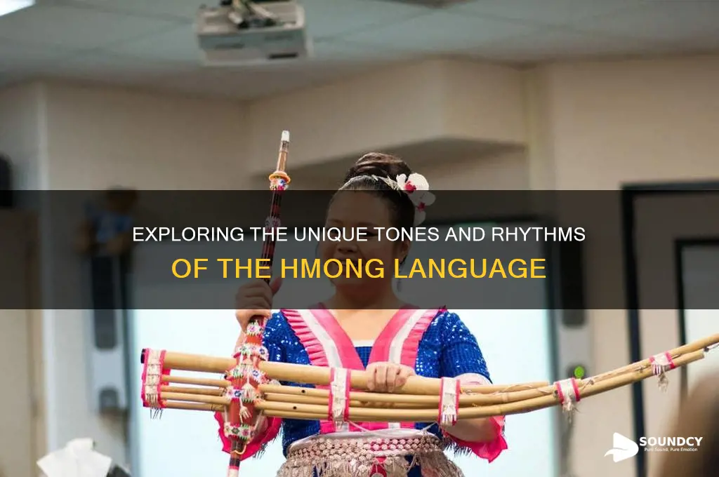 how does the hmong language sound
