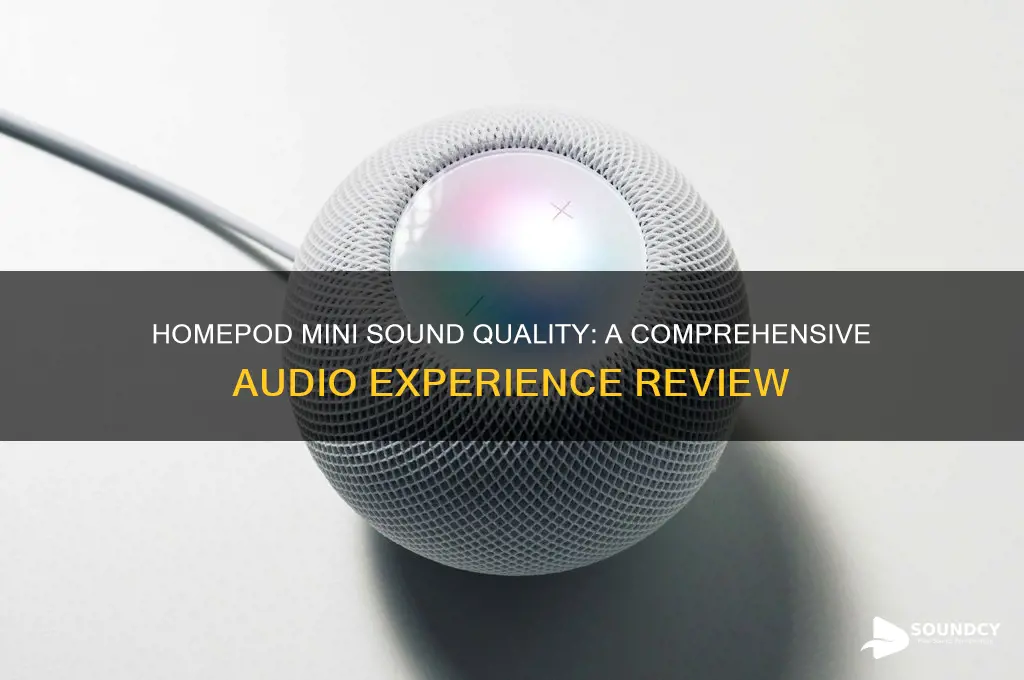 how does the homepod mini sound