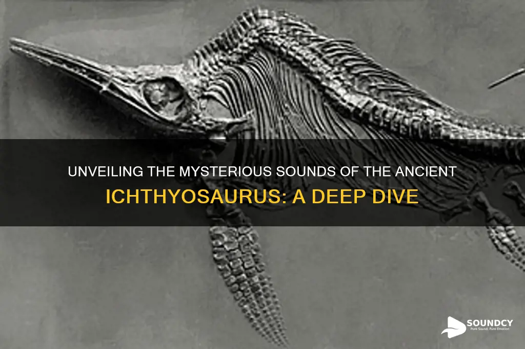 how does the ichthyosaurus sound