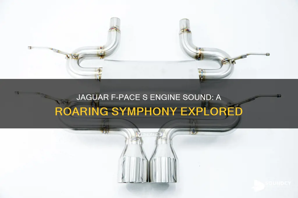 how does the jaguar f pace s engine sound