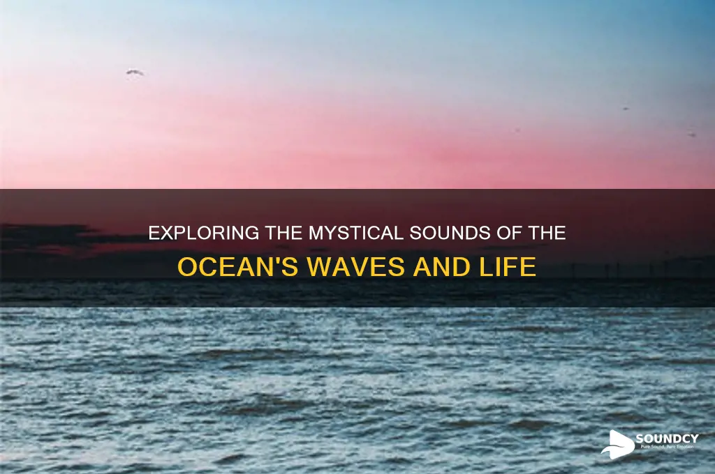 how does the ocean sound