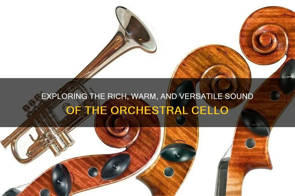 how does the orchestral cello sound
