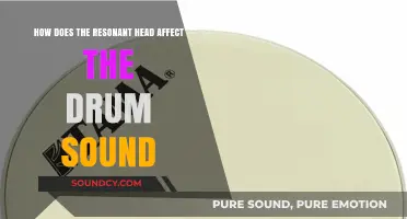 Resonant Head Impact: Shaping Drum Sound and Tone Quality