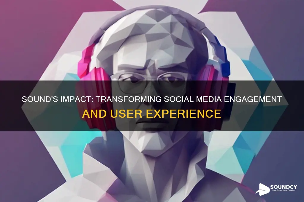 how does the role of sound affect social media