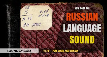 The Unique Melody of Russian: Exploring Its Distinctive Sounds and Rhythms