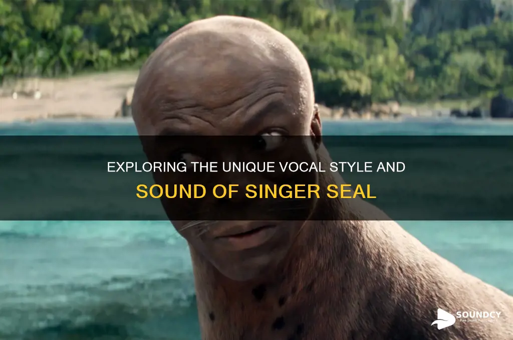 how does the singer seal sound