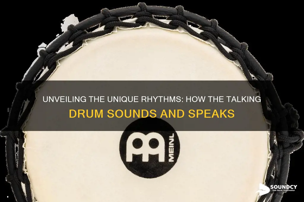 how does the talking drum sound