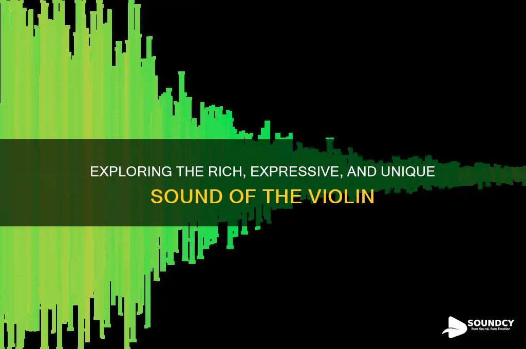 how does the violin sound