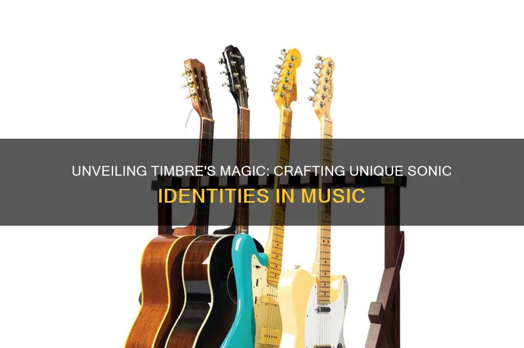 how does timbre create unique sounds