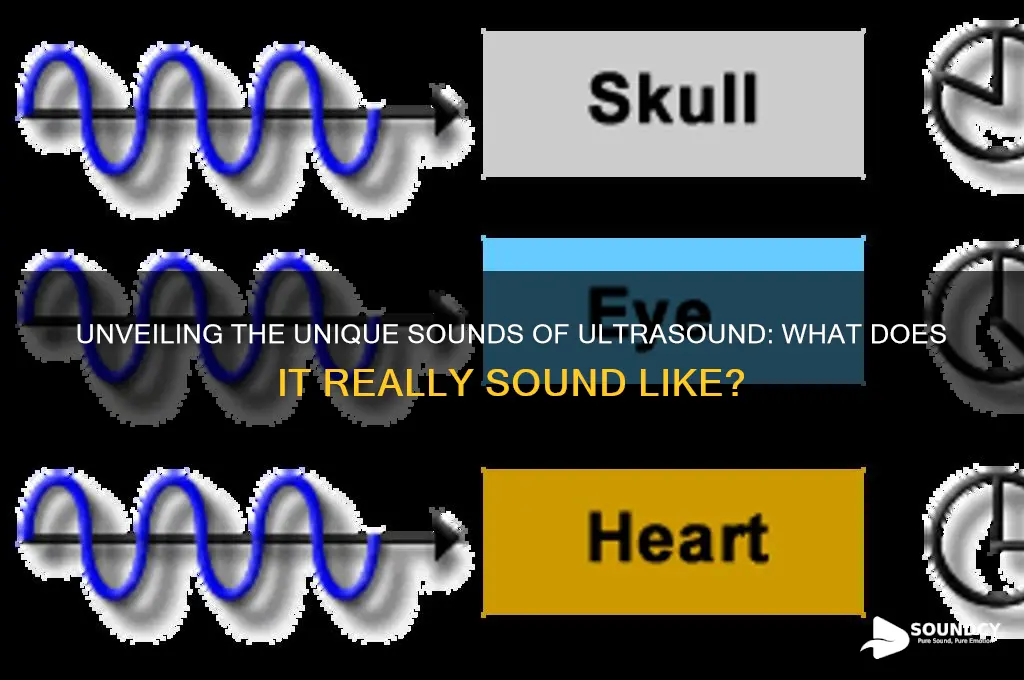 how does ultrasound sound like