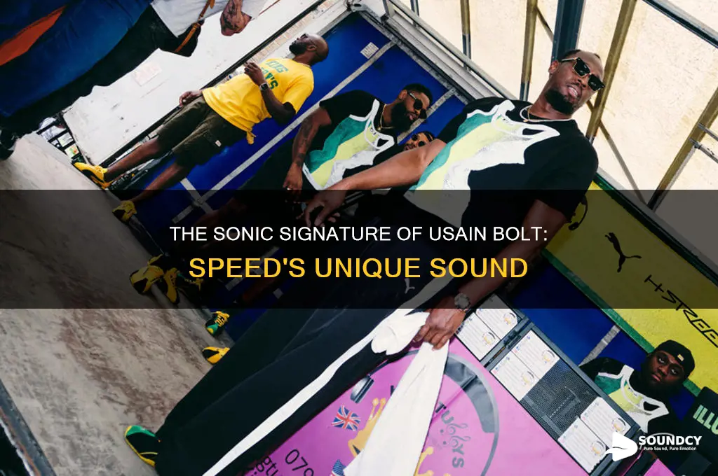 how does usain bolt sounds