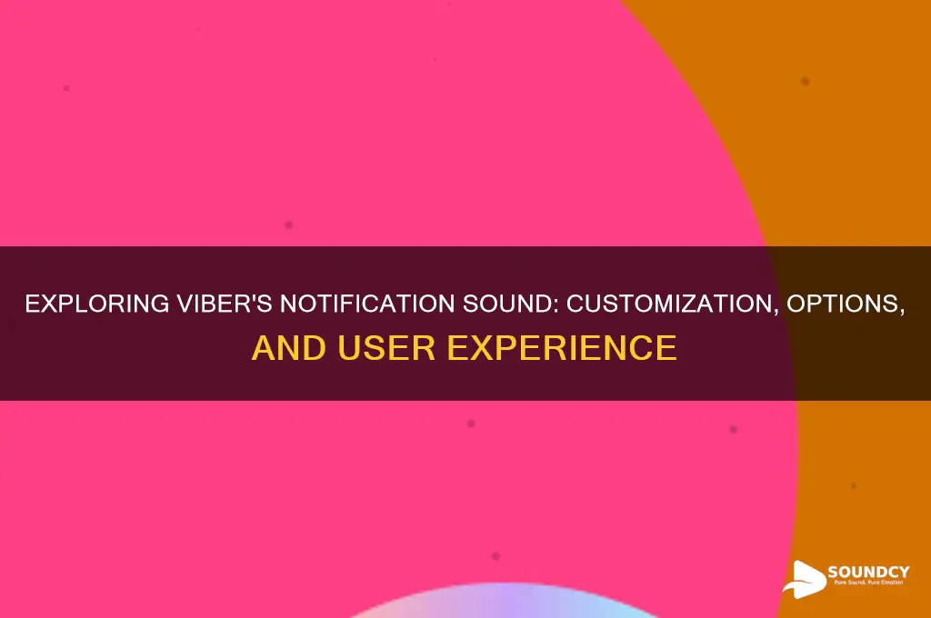 how does viber notification sound