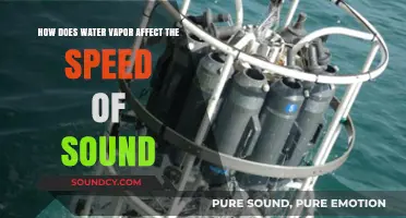 Water Vapor's Impact on Sound Speed: Exploring Atmospheric Influence