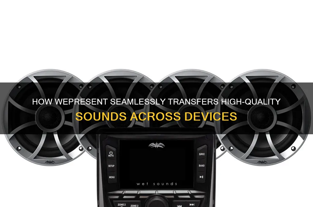 how does wepresent transfer sounds