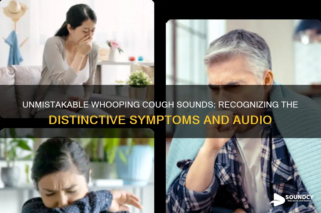 how does whooping cough sound