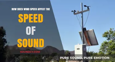 Wind's Impact: How Airflow Velocity Alters Sound Speed Dynamics
