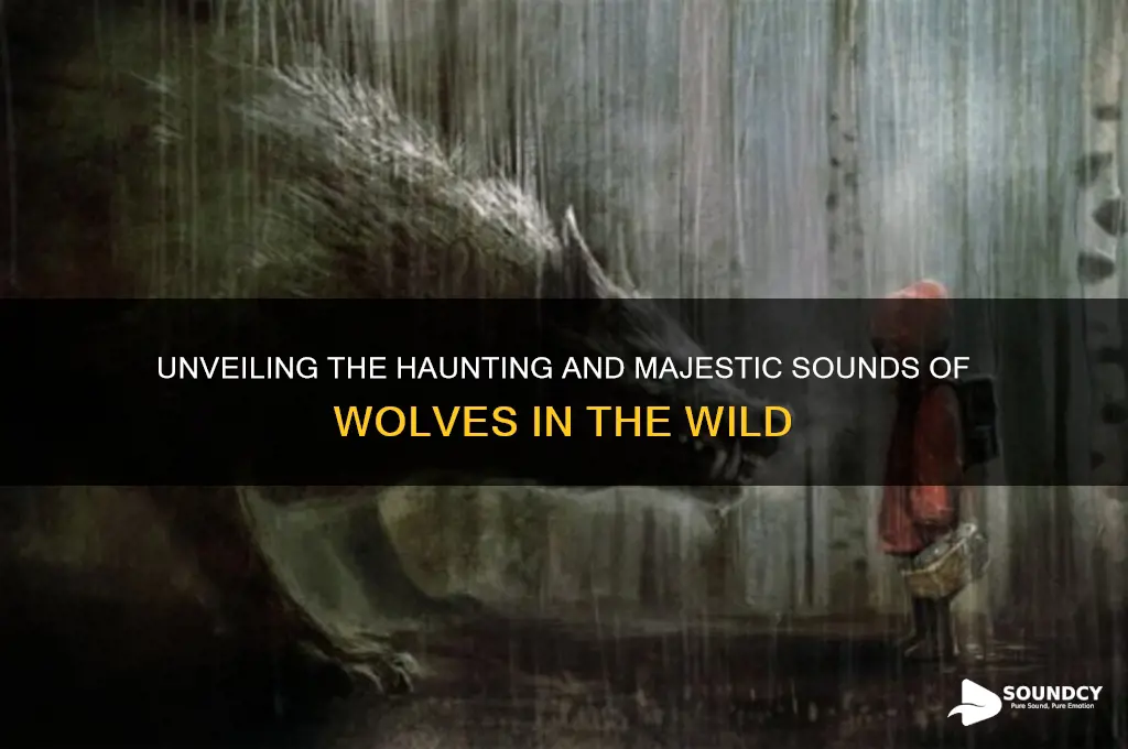 how does wolf sound like