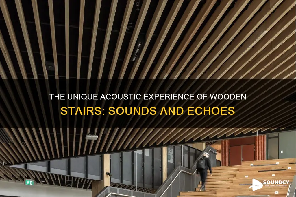 how does wooden stairs sound