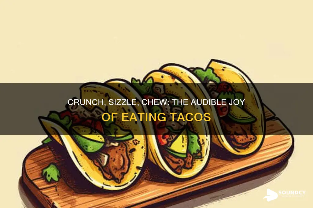 how eating tacos sounds like