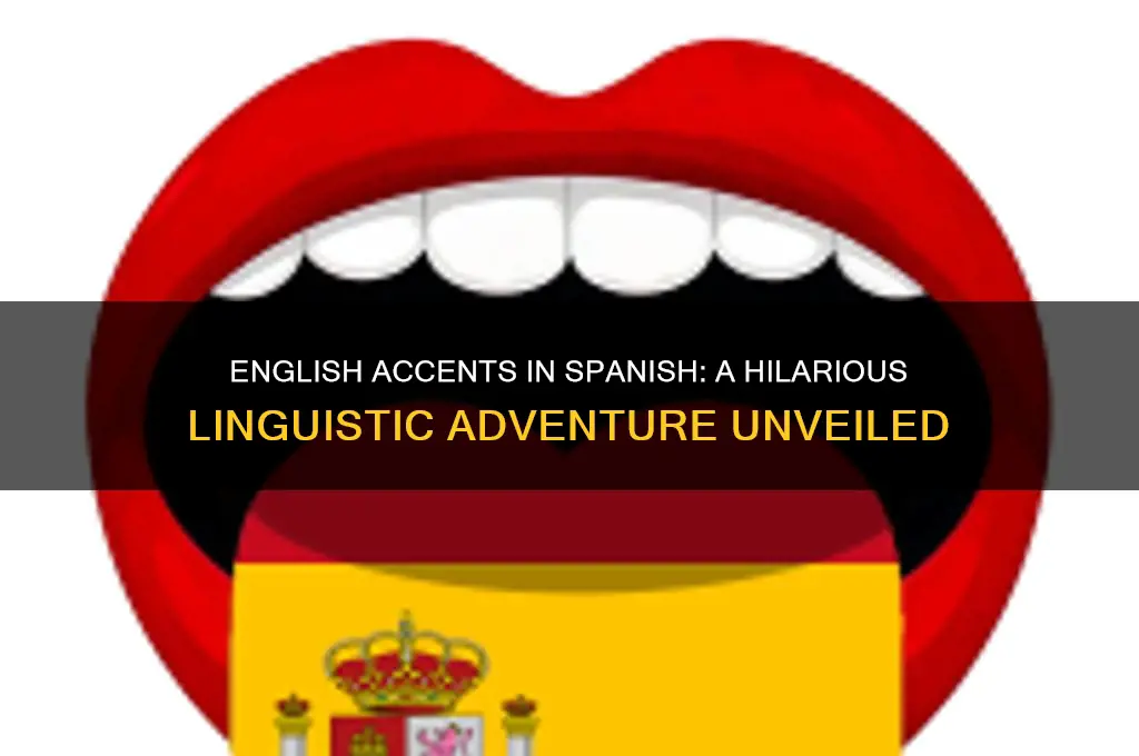 how english people sound speaking spanish