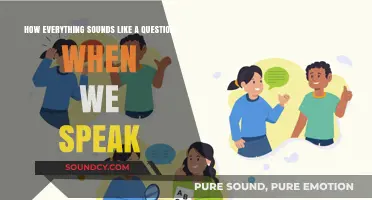 Why Does Every Statement Sound Like a Question? Exploring Speech Patterns