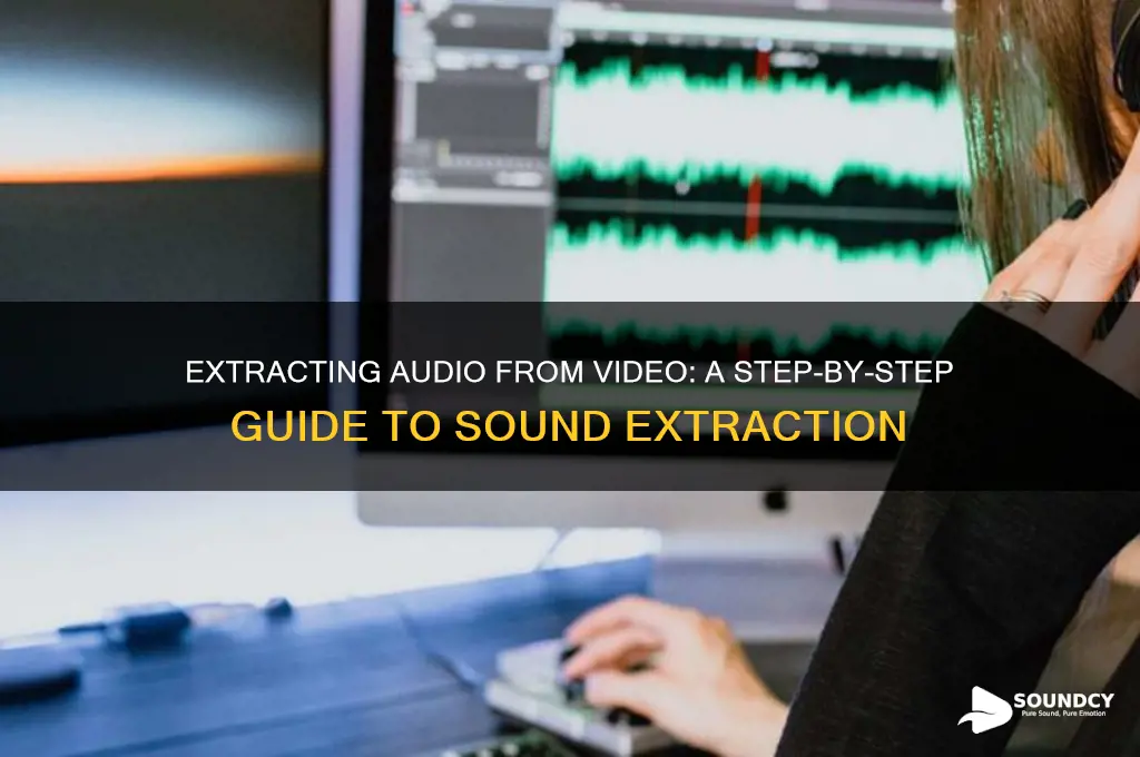 how extract sound from viseo