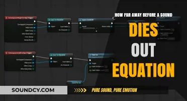 Understanding the Distance at Which Sound Fades: The Equation Explained