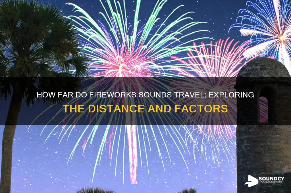 how far do fireworks sound travel