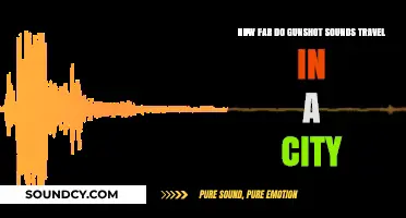 How Far Do Gunshot Sounds Travel in Urban Environments?