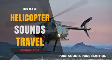How Far Do Helicopter Sounds Travel? Exploring Noise Reach and Impact