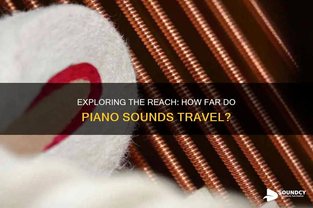 how far do piano sounds go