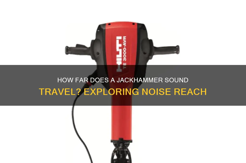 how far does a jackhammer sound