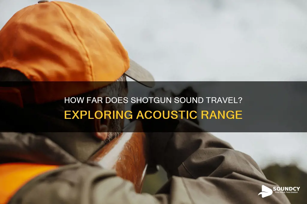 how far does shotgun sound travel
