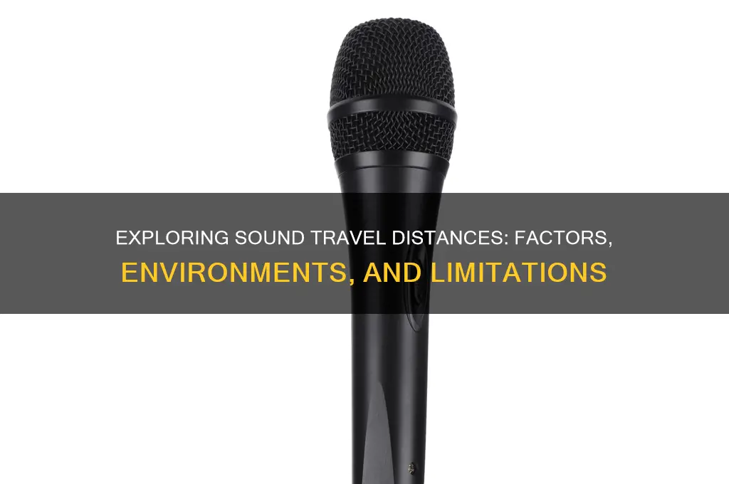 how far does sound travel in