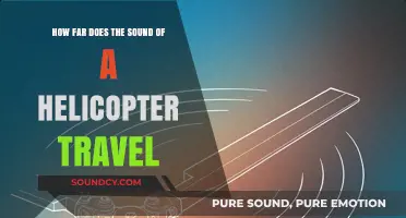 How Far Does Helicopter Noise Travel? Exploring Sound Reach