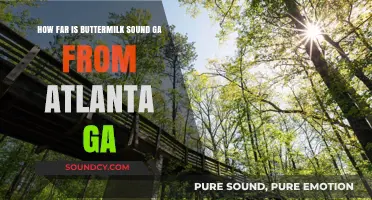 Exploring the Distance: Buttermilk Sound GA to Atlanta GA