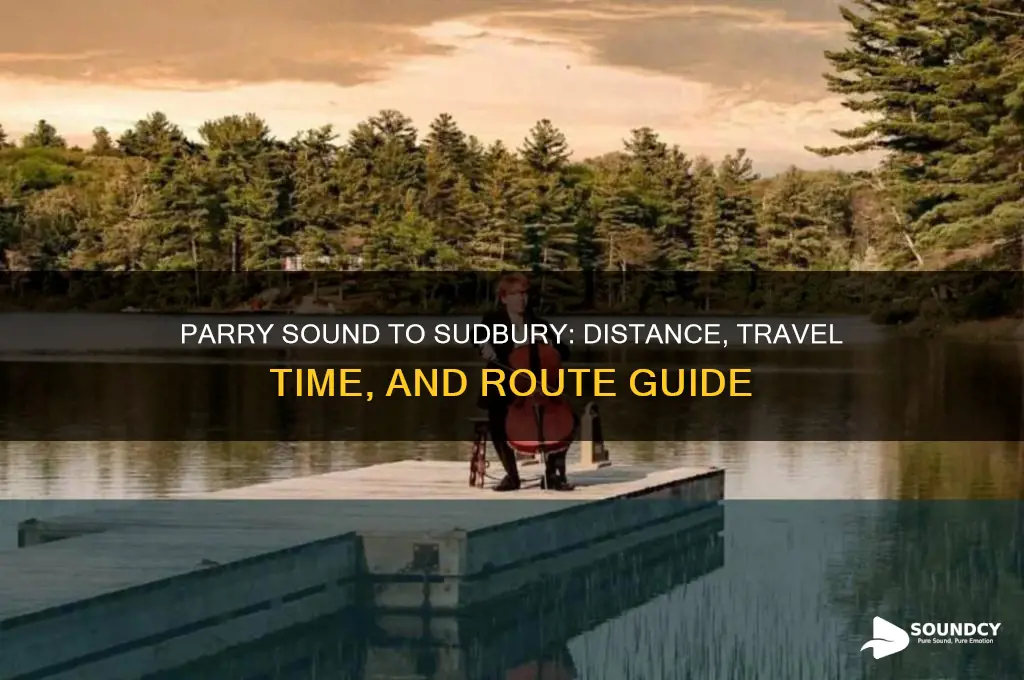 how far is it from parry sound to sudbury