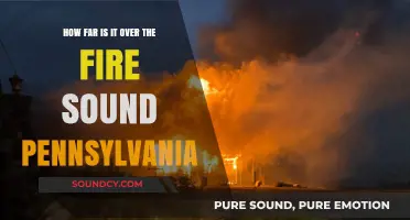 Exploring the Distance Over the Fire Sound in Pennsylvania