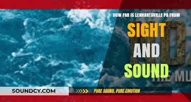 Distance from Lenhartsville, PA to Sight & Sound Theater: A Guide
