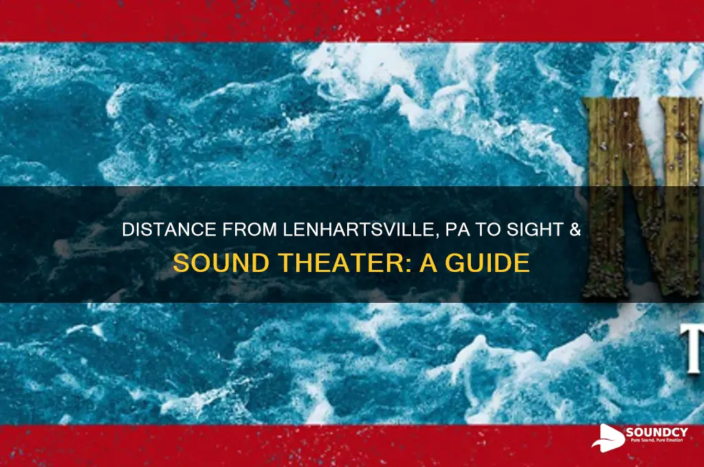 how far is lenhartsville pa from sight and sound